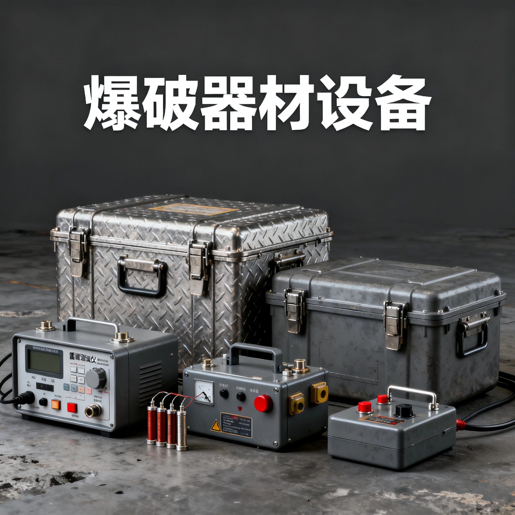 青白江爆破工程师的“兵器库”：常用器材一册通